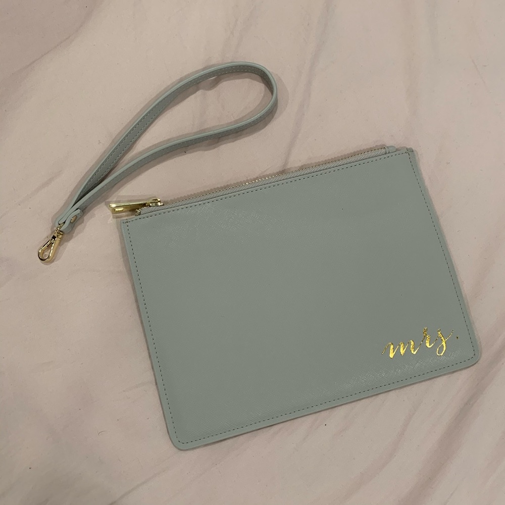 ETSY mrs. gray clutch